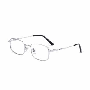 高度數配鏡 純鈦寬邊 復古多邊小框 T102