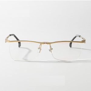 Alternative view of 輕盈純鈦翻轉半框眼鏡 T105