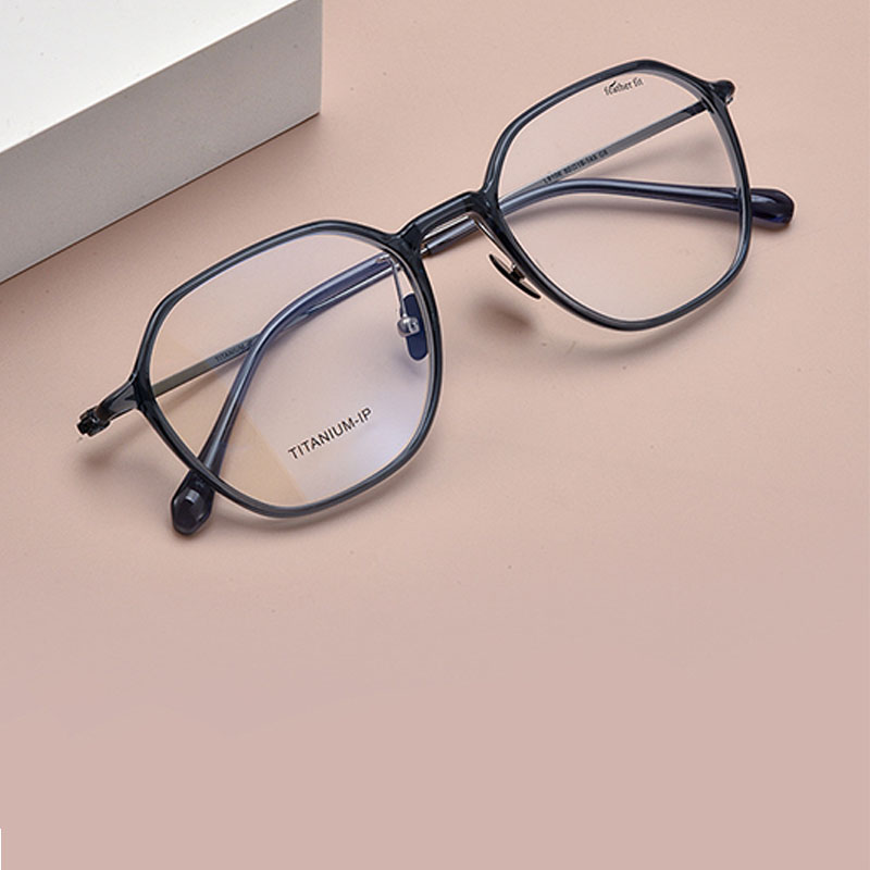 輕量鈦材透感眼鏡 R301 - 图片 3