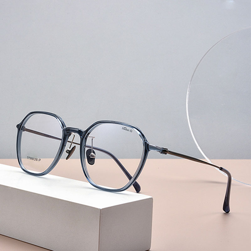 輕量鈦材透感眼鏡 R301 - 图片 4