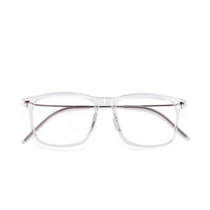 羽量透明復古拼接眼鏡 R305