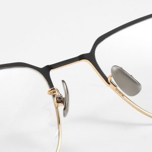 日系純鈦復古眉型眼鏡 T118