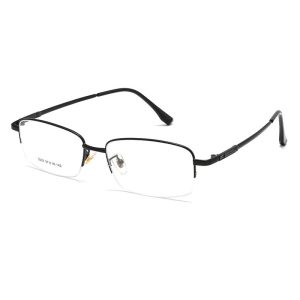 真空IP電鍍記憶鈦半框眼鏡 M403