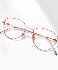 零感輕鈦貓眼眼鏡 T113:圖片 4