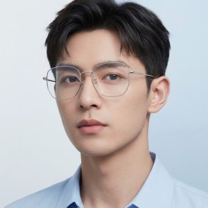 Alternative view of 標準型鈦材多邊眼鏡 T124