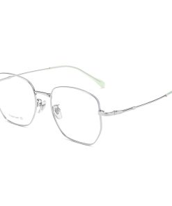 標準型鈦材多邊眼鏡 T124