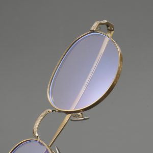 Alternative view of 復古雕花純鈦眼鏡 T121