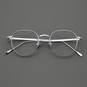 復古雕花純鈦眼鏡 T121