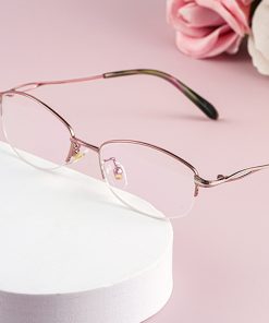 Alternative view of 極輕半框女款氣質眼鏡 M405