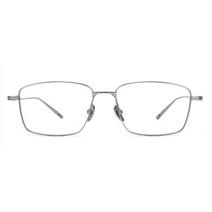 大臉款商務純鈦方框眼鏡 T128