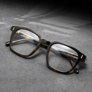 復古玳瑁方框眼鏡 A203