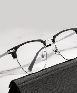 復古雕刻眉線眼鏡 M410:圖片 5