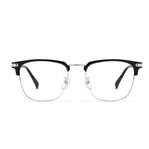 復古雕刻眉線眼鏡 M410
