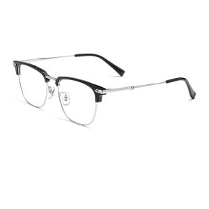 復古雕刻眉線眼鏡 M410