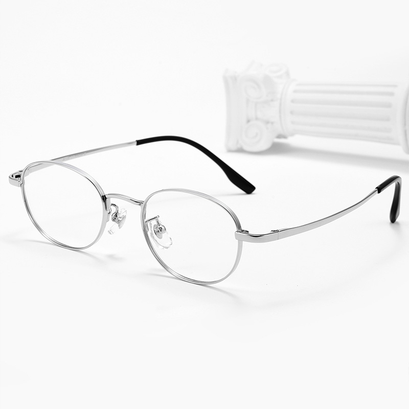 高度數β鈦橢圓眼鏡 T127:圖片 3