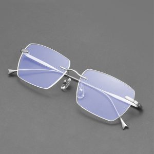 極簡無框切邊眼鏡 T132