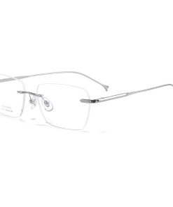 極簡無框切邊眼鏡 T132