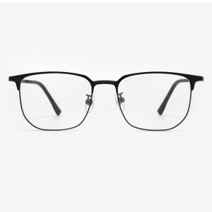 合金眉線多邊形眼鏡 M419