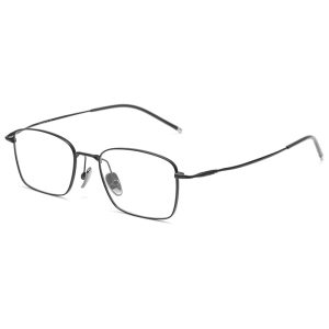 超輕9.5克純鈦方框眼鏡 T143