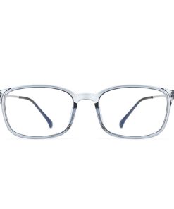 透明多邊形TR90 純鈦镜腿眼鏡 R309:圖片 3